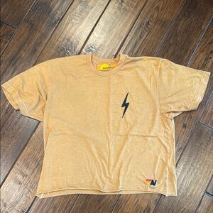 Aviator Nation Graphic T-Shirt with Lightning Bolt